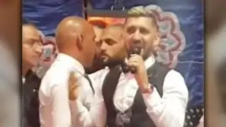שריף שר בעברית בלב חברון - ועורר סערה ברשתות הפלסטיניות
