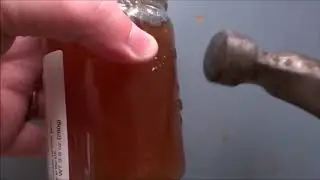 10 Hours of Tapping a Glass Jar with a Hammer