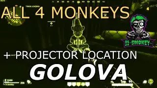 Outbreak Easter Egg Guide! All 4 Monkey Locations In Golova + Projector location