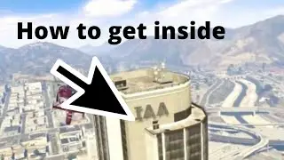 How to get inside the IAA Building in GTA V online.