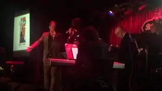 Idina Menzel & James Snyder at A Broaderway Karaoke Benefit