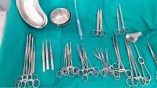 LSCS Instrument name list / Instrument trolley/ LSCS OT trolley #doctor #surgeryinstruments 