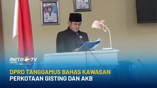 DPRD Tanggamus Bahas Kawasan Perkotaan Gisting