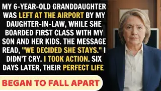 We Decided She Stays, My Daughter-In-Law Said After Abandoning My 6-Year-Old Granddaughter…