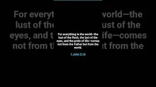 1 John 2:16
