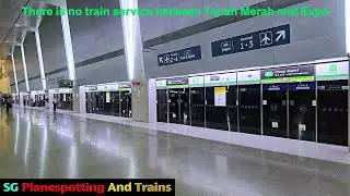 [Throwback ECID Closure] SMRT No Train Service Announcement At CG2 Changi Airport
