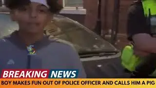 BREAKING NEWS: BOY CALLS POLICE OFFICER A PIG IN DONCASTER