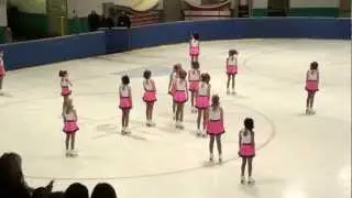 St. Louis Synergy Preliminary Synchronized Skate Team at the 2013 USFS Sectional Championships