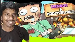 TEENAGE & BODYBUILDING HARD TOONZ | INDIAN STORY TIME ANIMATION ON REACT ON ANIL REACTS