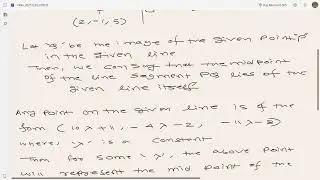 3D GEOMETRY| Class 12| Image of a given point in space about a line