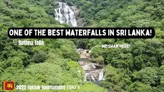 we swam in RATHNA FALLS in Sri Lanka | Tuktuk Tournament day 5