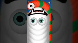 No Escape! Perfect Circle Kill 🔥 Worms Zone io #saampwalagame #wormszone #slitherio #shorts #snake
