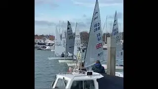 Finn, RS Aero, ILCA & Solution Fleet Start | Hamble River &ndash; 9th Feb