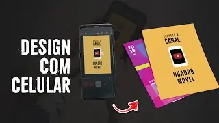 COMO CRIAR FLYER COM CELULAR ? (Cartaz, Arte, Banner, Design)