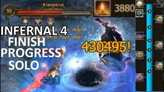 Drakensang Online - Infernal 4 Progress Finish Kranparus Terror Lair Winter Solstice Festival