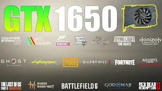 GTX 1650 | 26 Games Tested | Should you Buy it in late 2025?