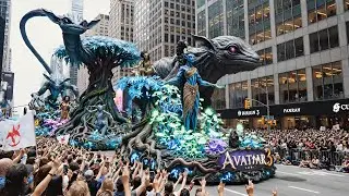 Avatar 3 Parade NYC 2025: Pandora Comes to New York! (INSANE)