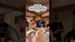 😂🐐 #danawhite #blackjack #double #viral #casino #nelk #stream #clips #ufc #rich #shorts