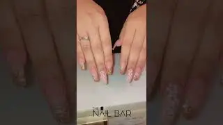 Blossom Themed Acrylic Gel Nail Art | The Nail Bar By Anisha Yousaf | Pioneer of the Nail Industry