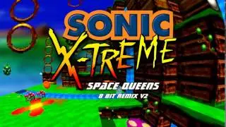 Sonic X-treme: Space Queens 8 Bit Remix V2 (850 Sub Special Part 5/10)