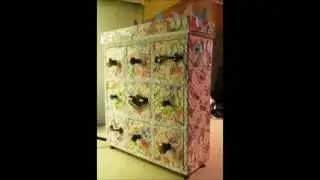 Altered Mini Drawers using Graphic 45 Sweet Sentiments