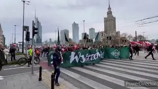 🇵🇱 All-Polish Youth (Młodzież Wszechpolska), Independence March.