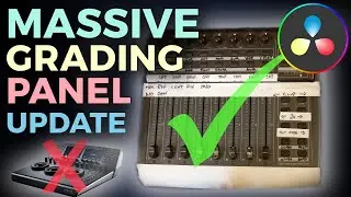 Massive Home Made Grading Panel Update! Control Davinci Resolve With A Midi Controller