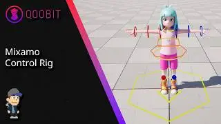 QOOBIT Mixamo Control Rig v1.0.0 - Unreal Engine Plugin