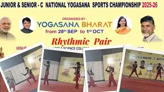 Silver Medal in rhythmic pair | 6th National Yogasana Championship | Reet's Holistic Hub #yoga 