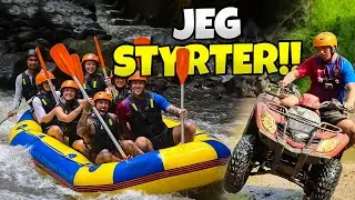 STYRTER PÅ ATV I JUNGLEN (får mega skæld ud af Anne)