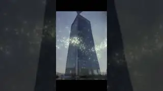 BIPV solar glass panel for facade