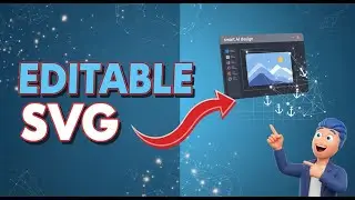 How to Convert Your Nano Banana Pro Images into EDITABLE SVG Files (Recraft.ai)