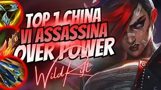 ESSA BUILD DA VI TOP 1 CHINA &Eacute; GAME WIN - SUBIR DE ELO FACIL