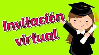 Virtual Graduation Invitation | Download the editable PPT
