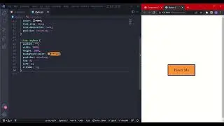 HTML CSS button hover effect-01 | 100 Animation and Transition projects