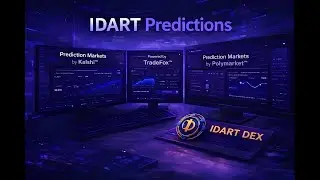 📈 How to Trade Prediction Markets by Polymarket and Kalshi at IDART DEX using TradeFox&trade; Terminal📈