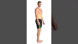 Sporti Light Wave Splice Jammer Swimsuit (22-44) | SwimOutlet.com