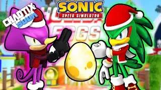 New Holiday Cheer Espio & Jet Skins in Sonic Speed Simulator