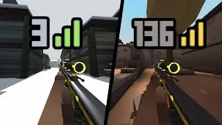 Playing Krunker but the ping goes up each time I switch servers (KRUNKER WORLD TOUR)