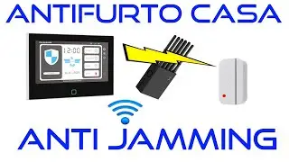 Antifurto Casa GSM Anti Jamming, Protezione Contro i Jammer, Facile Configurazione - ITALIAN ALARM