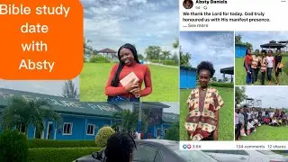 VLOG: Bible study date with absty , what I expected vs what I got will shock you...
