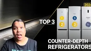 Top 3 Counter Depth Refrigerators of 2024 Reviewing Whirlpool, GE, and Bosch