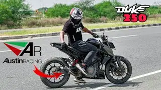 AUSTIN RACING EXHAUST IN DUKE250 | PURE EXHAUST SOUND 