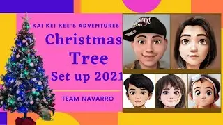 Team Navarro CHRISTmas Tree Setup