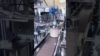 Fully automatic plastic cover screw capping machine,  Servo plastic caps screw capper equipment