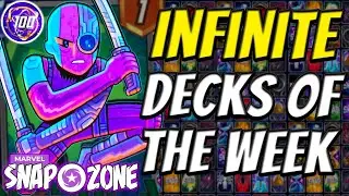 INFINITE Decks from Guardians Greatest Hits Week 1! | Marvel SNAP Best Community Decks!