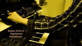Roland JX-03 pt 1: A hidden gem? 2 JXs polychained