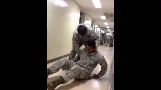 Daily barracks brawls