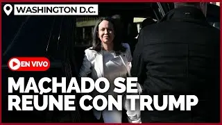 MARÍA CORINA MACHADO REAPARECE TRAS REUNIÓN CON DONALD TRUMP EN WASHINGTON | EN VIVO | Gestión