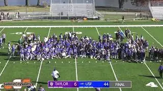 Taylor at Saint Francis | Football